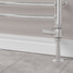 M-MAN-007-ST-C-PIP-LS00 - Marvine Modern Manual Chrome Towel Radiator Valves With Sleeves M-MAN-007-ST-C-PIP-LS00 - Marvine Modern Manual Chrome Towel Radiator Valves With Sleeves
